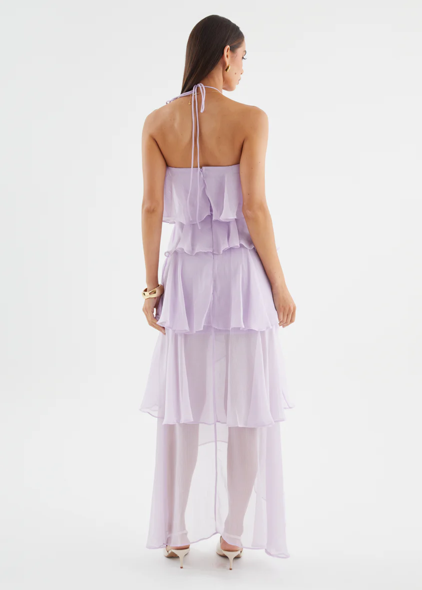 Telaena Halter Maxi Dress - Lilac - Image 7