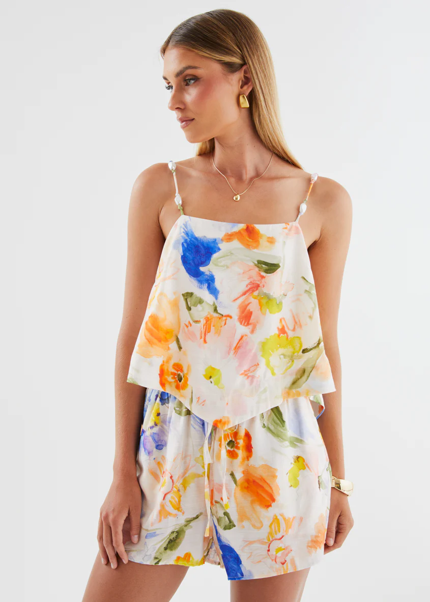 Tereza Shorts - Watercolour Haze - Image 3