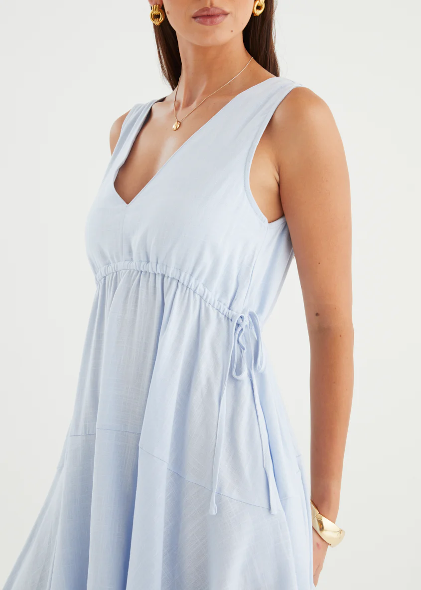 Thelma Dress - Light Blue - Image 8