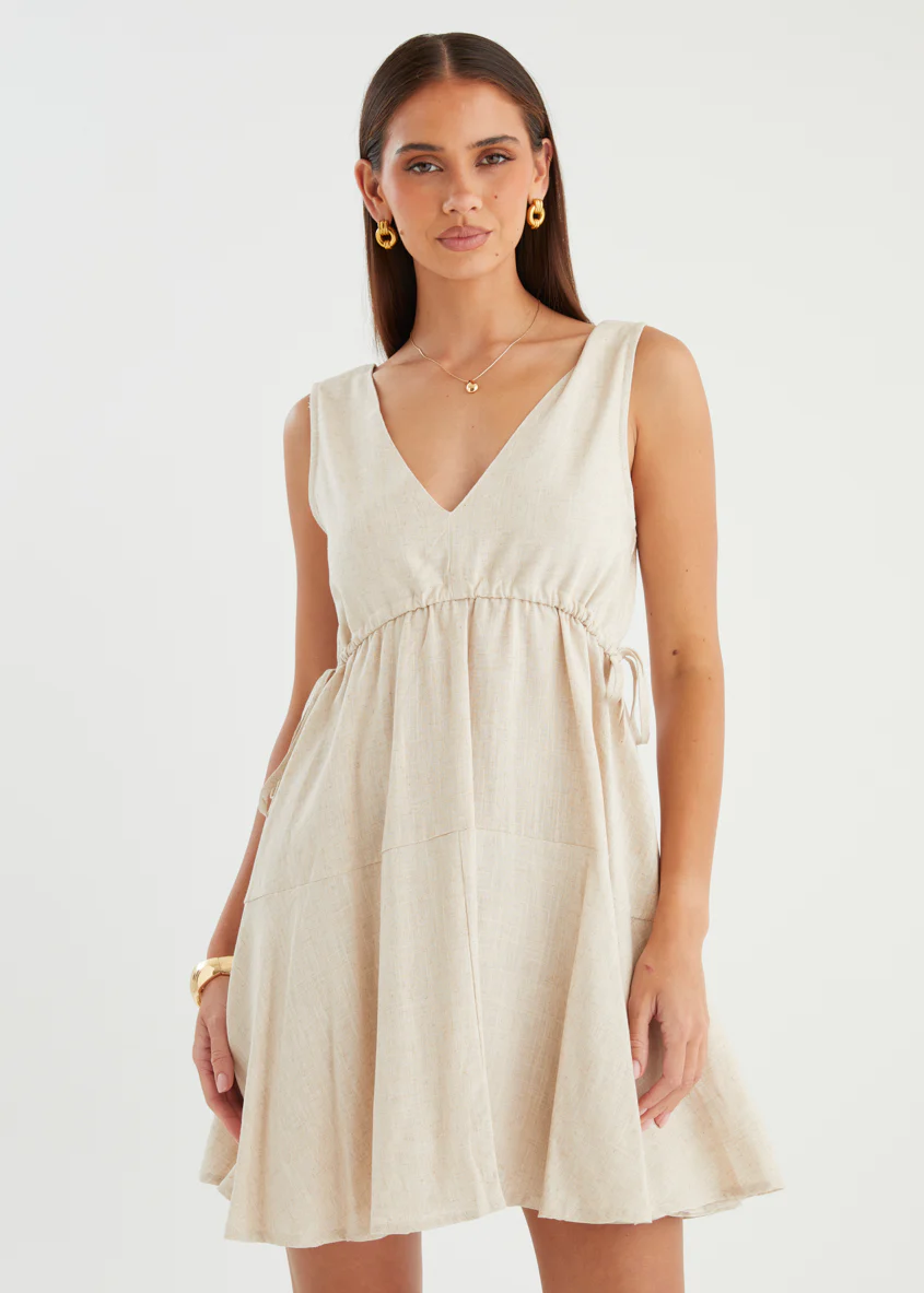 Thelma Dress - Sand - Image 2