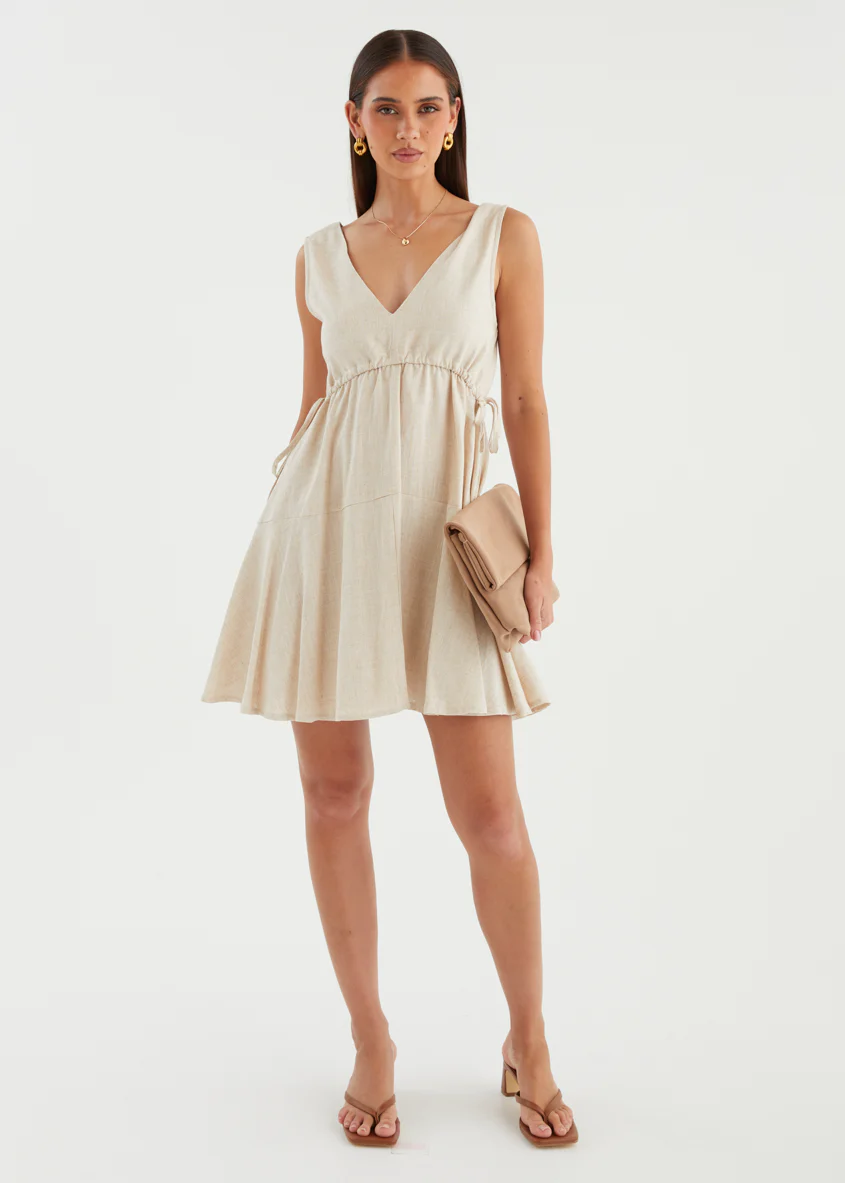 Thelma Dress - Sand - Image 3