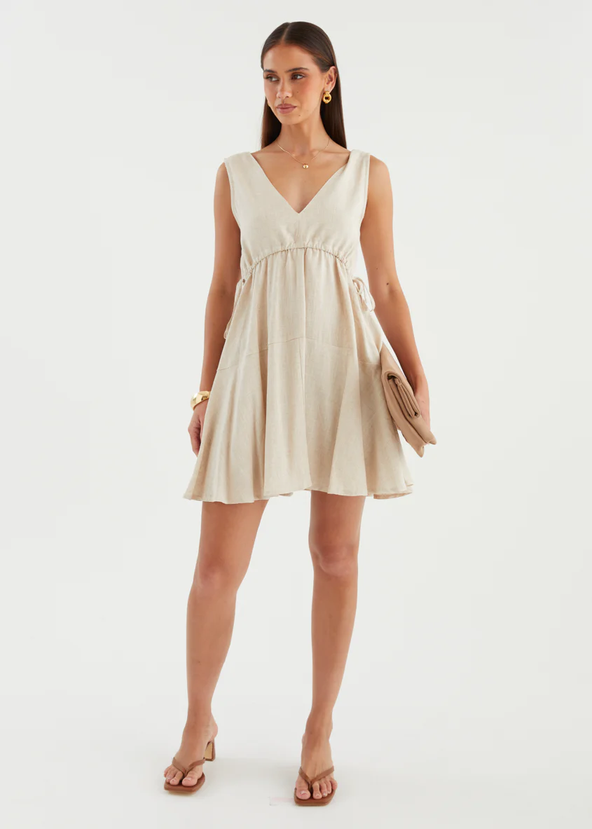 Thelma Dress - Sand - Image 4