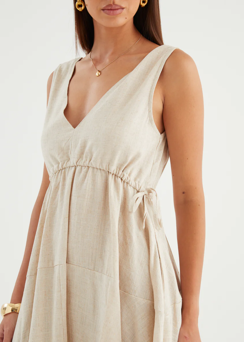 Thelma Dress - Sand - Image 8