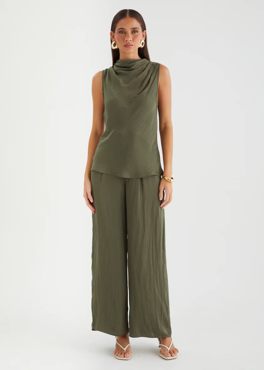 Tiah Pants - Olive