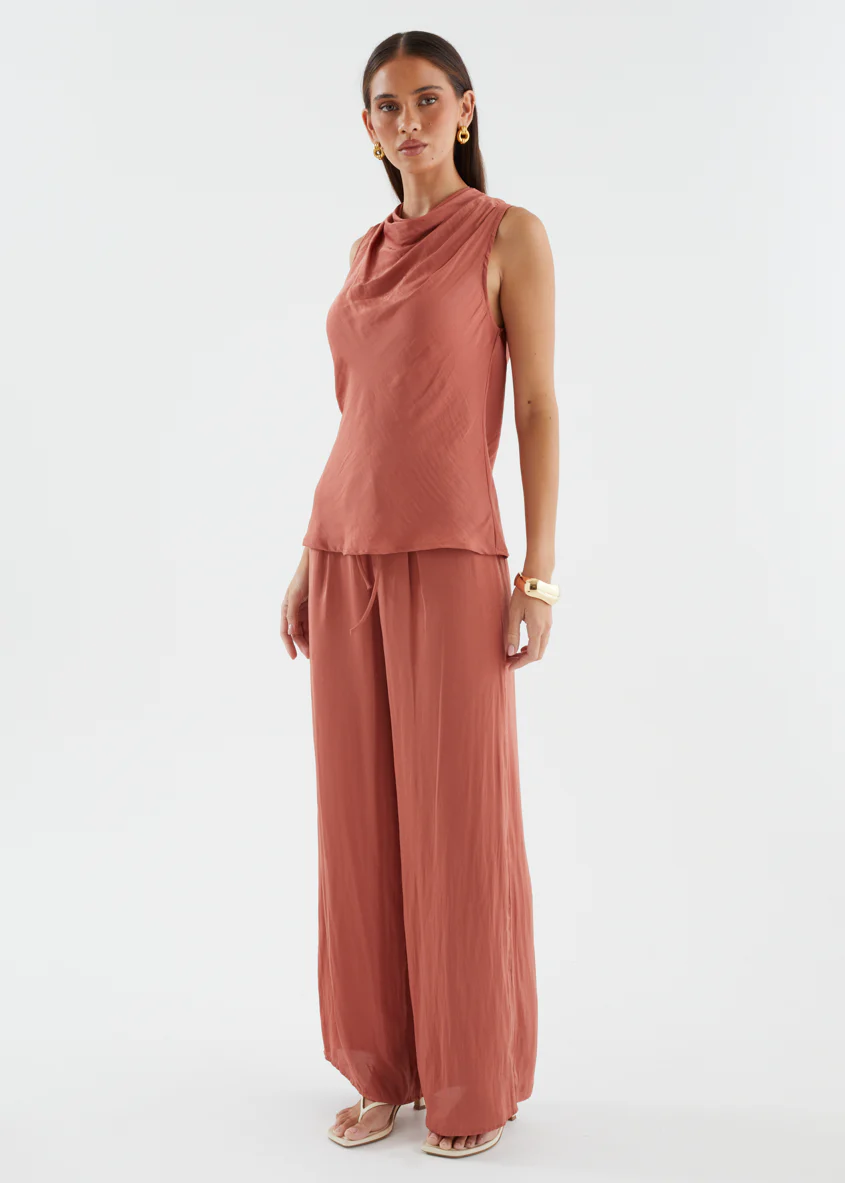 Tiah Pants - Terracotta - Image 4