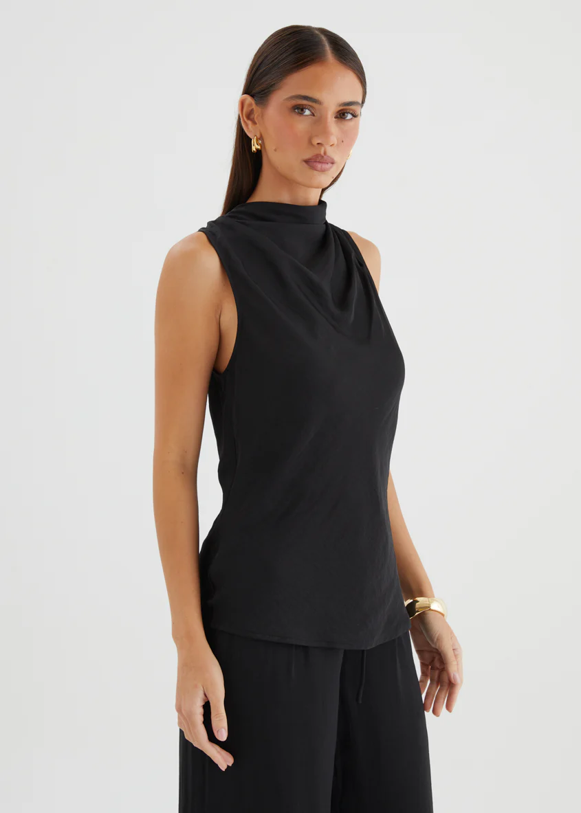 Tiah Top - Black - Image 3