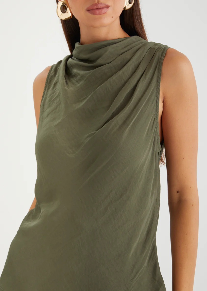 Tiah Top - Olive - Image 10