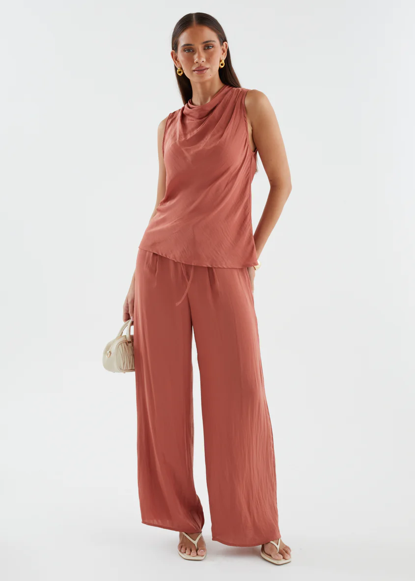 Tiah Top - Terracotta - Image 5