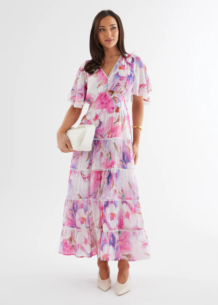 Tillie Maxi Dress - Pink Bouquet - Image 7