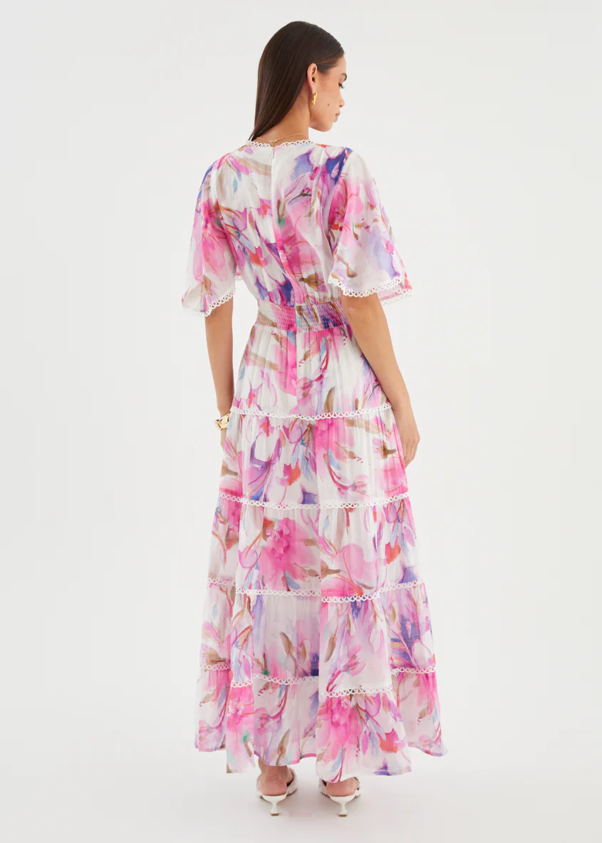 Tillie Maxi Dress - Pink Bouquet - Image 8