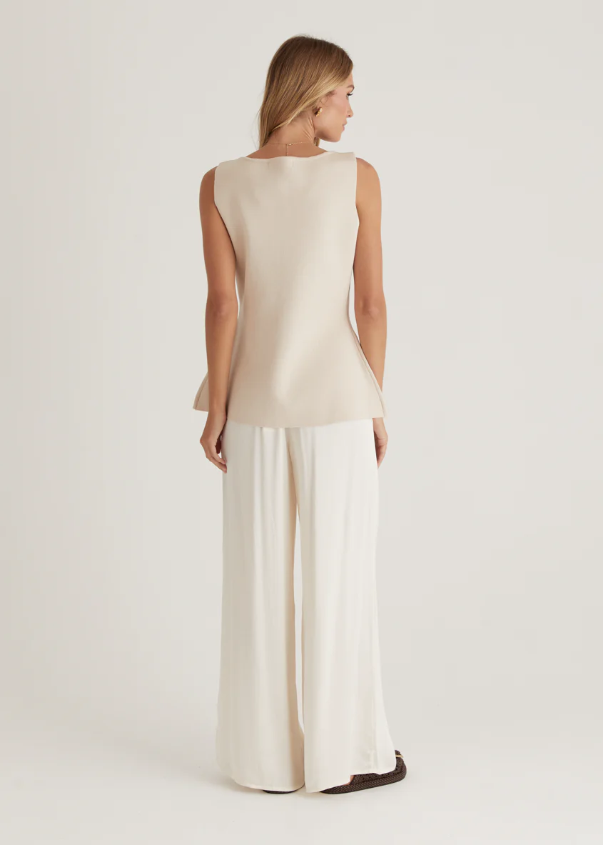 Tilly Knit Vest - Cream - Image 10