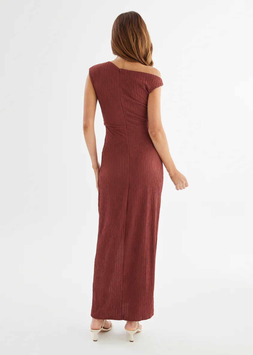 Toronto Maxi Dress - Chestnut - Image 9