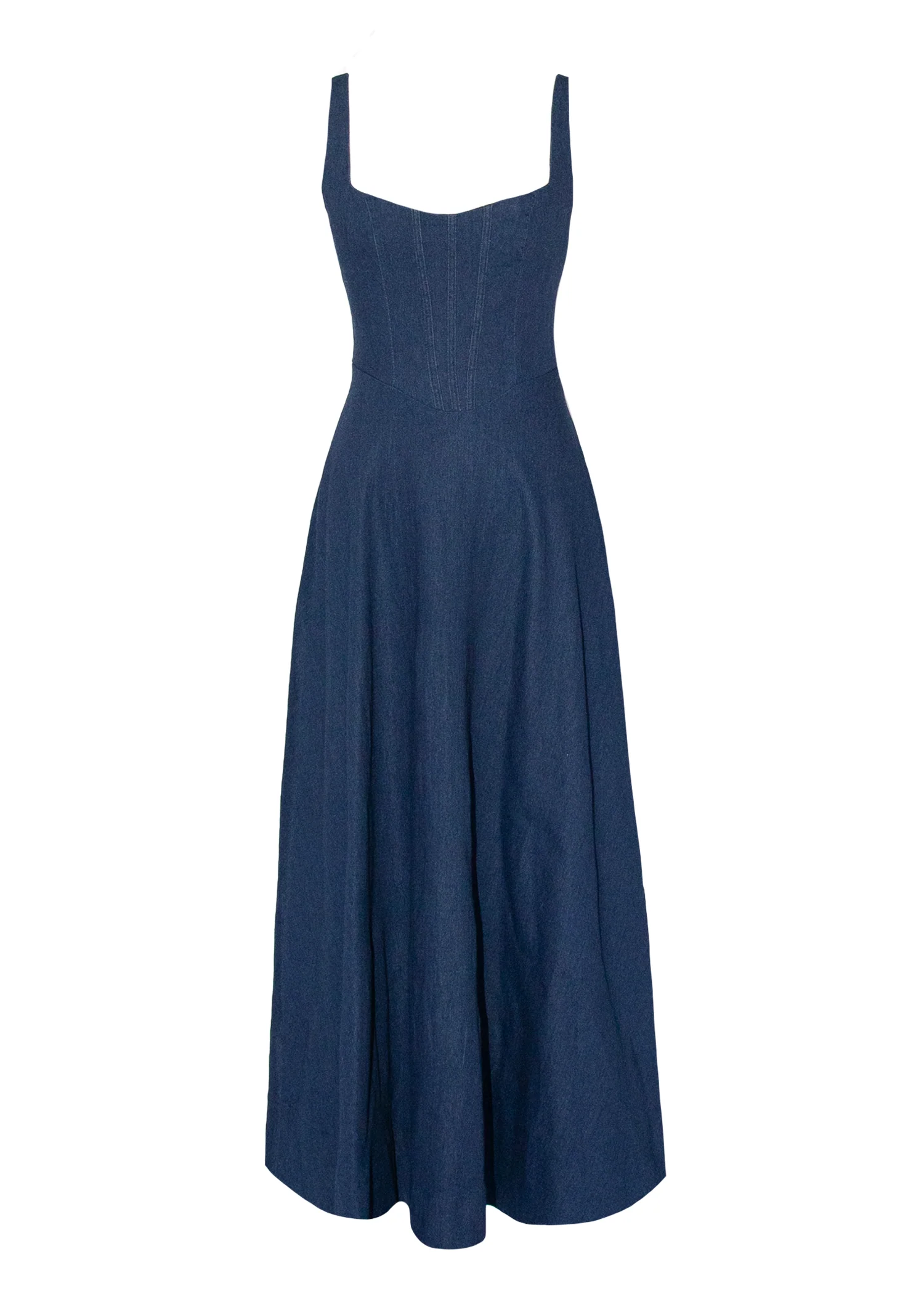 Toscana Maxi Dress - Indigo - Image 2