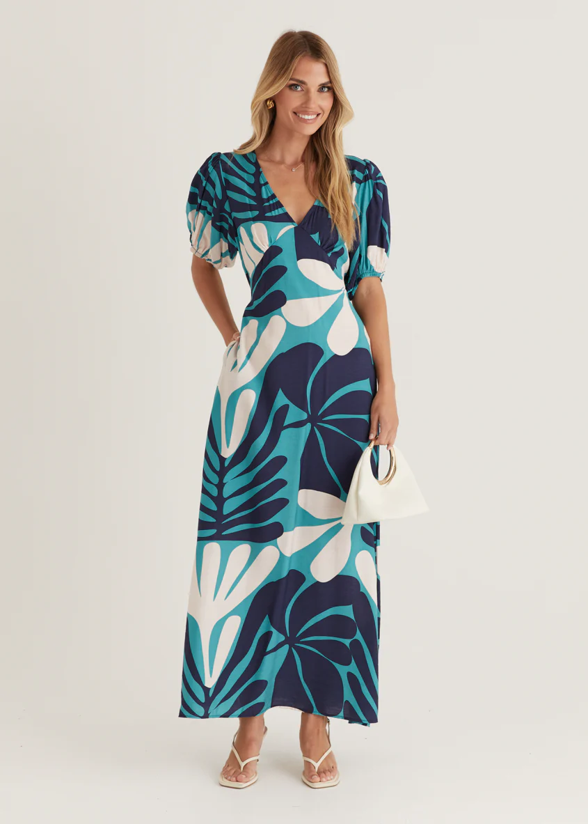 Tropez Maxi Dress - Mystic - Image 5