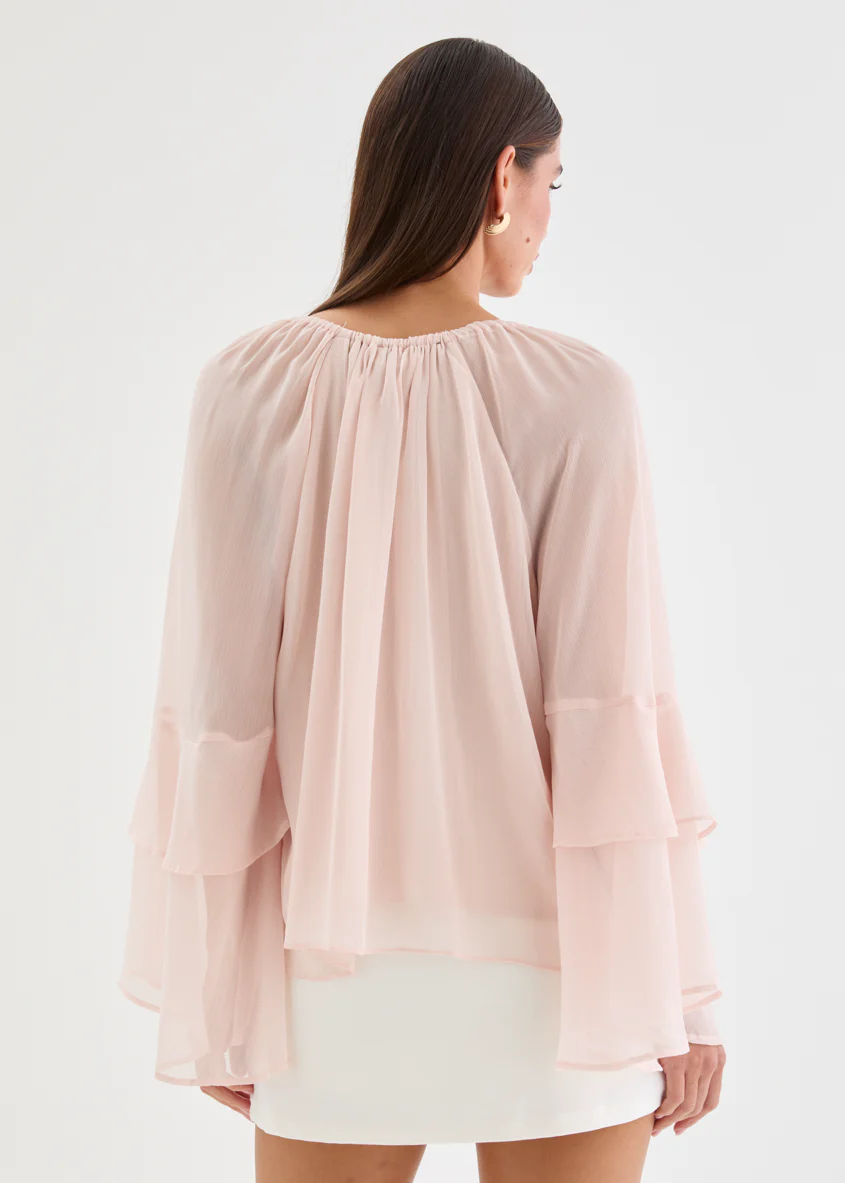 Valeta Blouse - Blush - Image 12