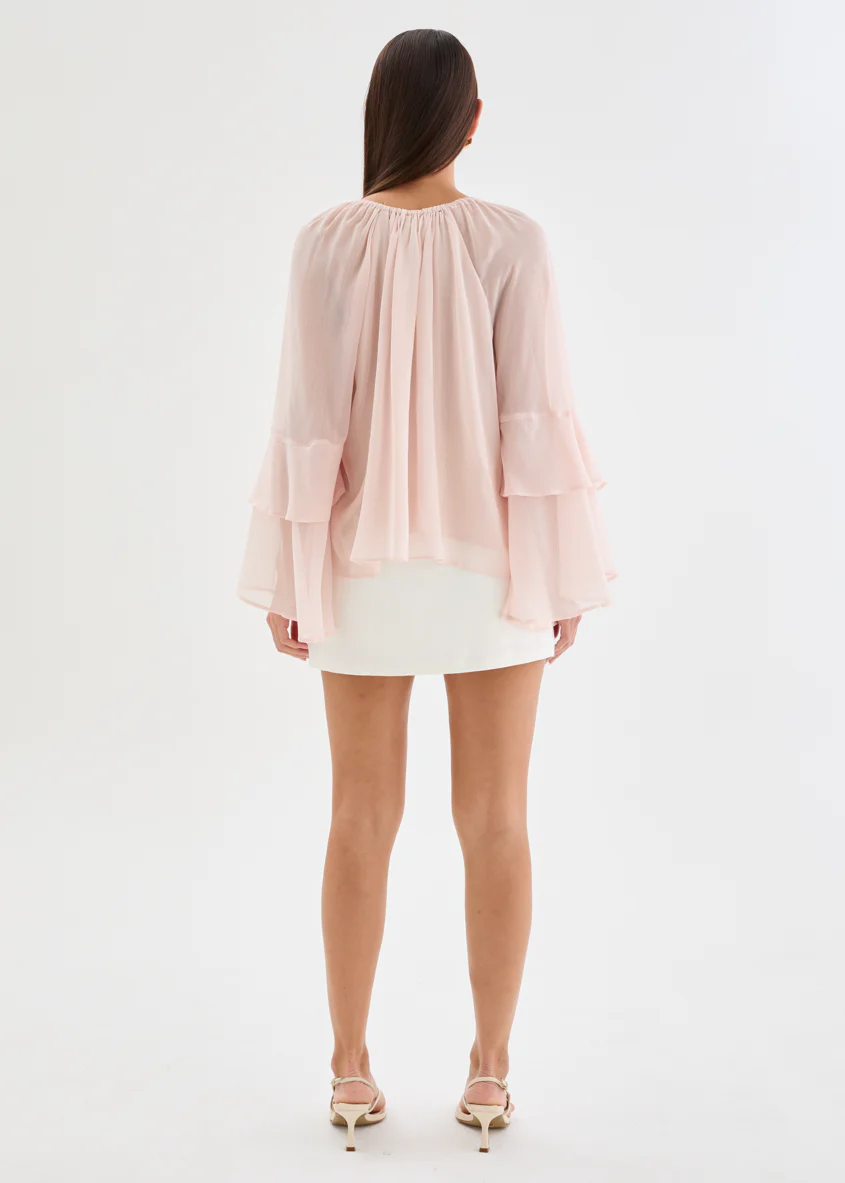 Valeta Blouse - Blush - Image 13