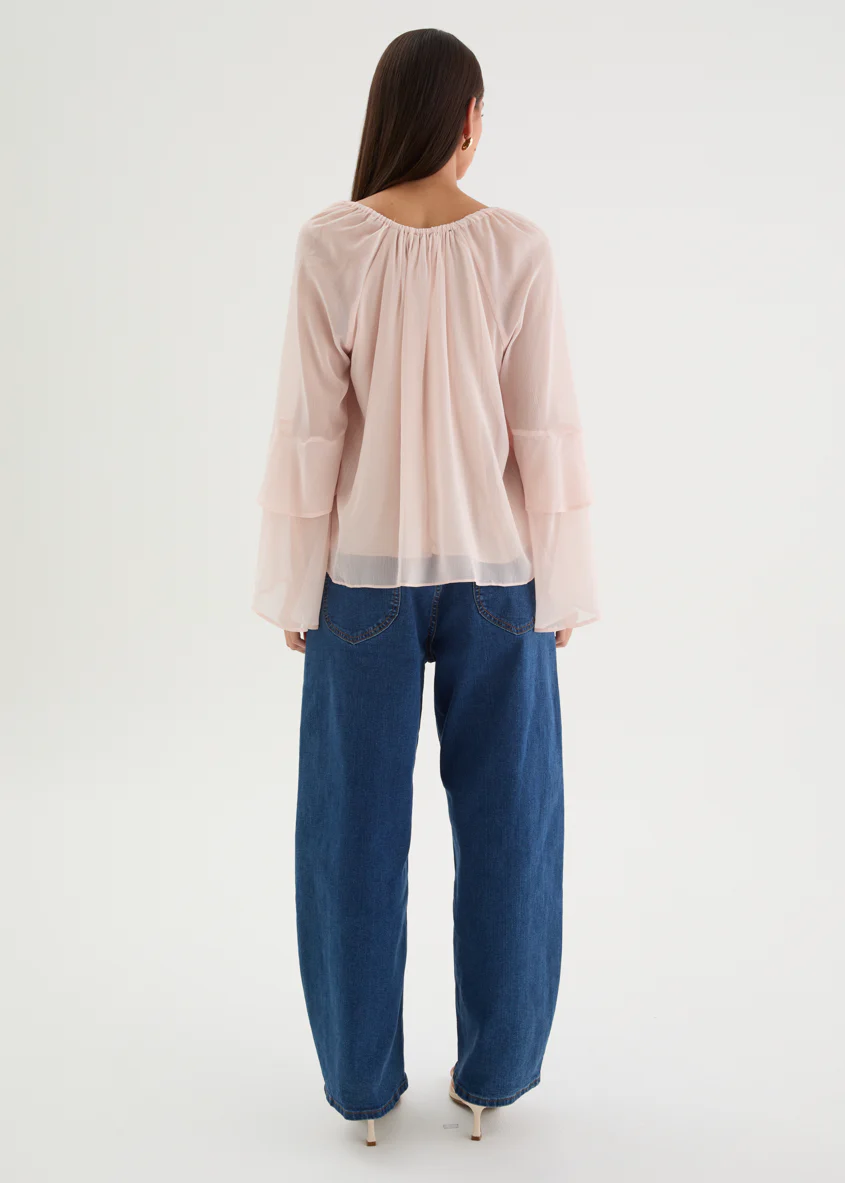 Valeta Blouse - Blush - Image 18