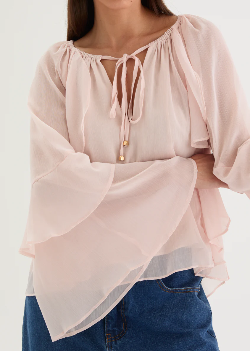 Valeta Blouse - Blush - Image 20