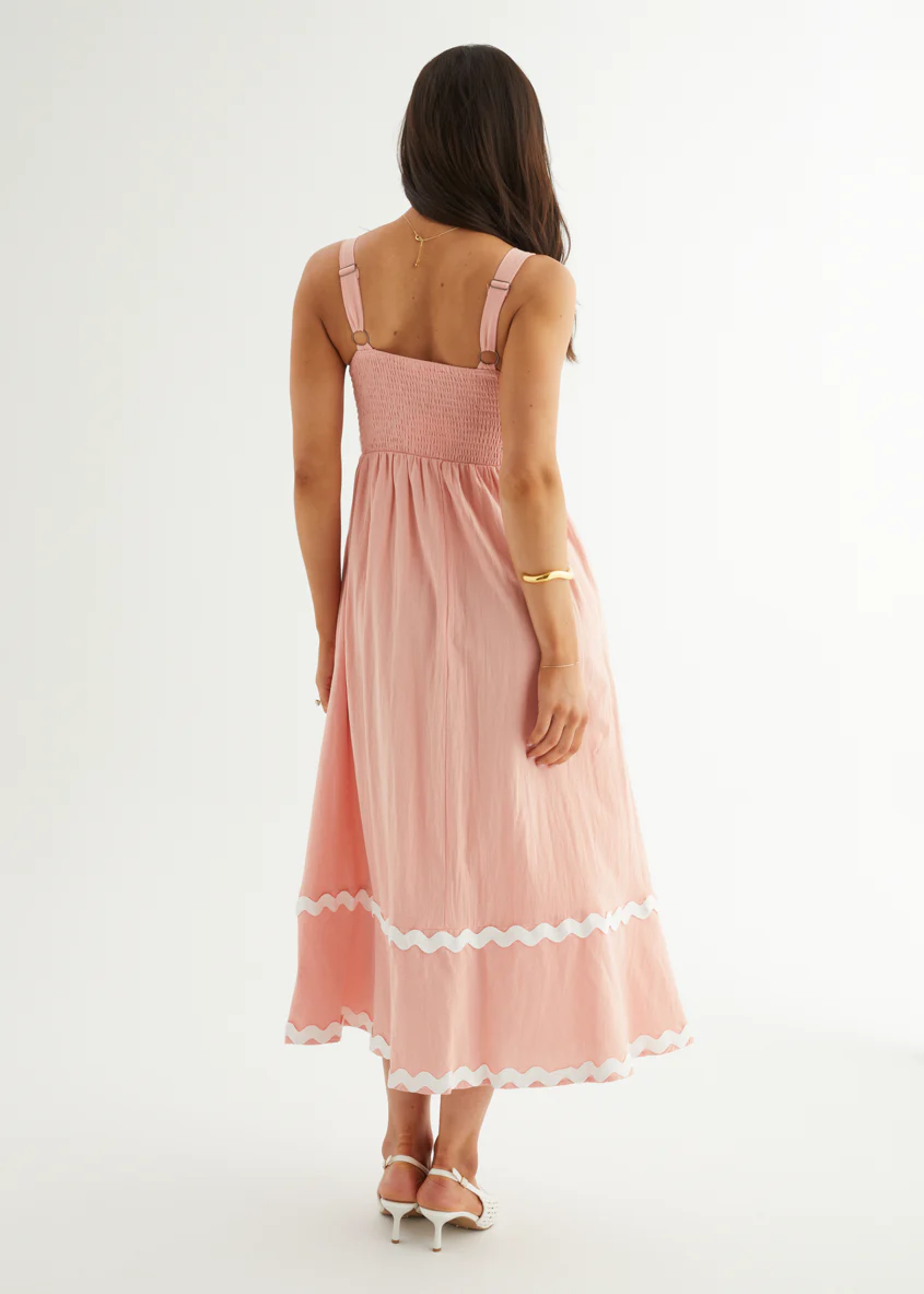 Vanya Maxi Dress - Pink - Image 6