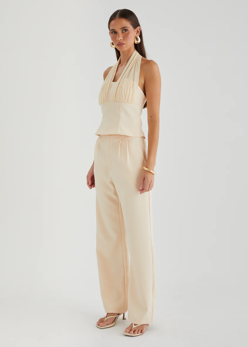 Vylet Halter Top - Nude - Image 6