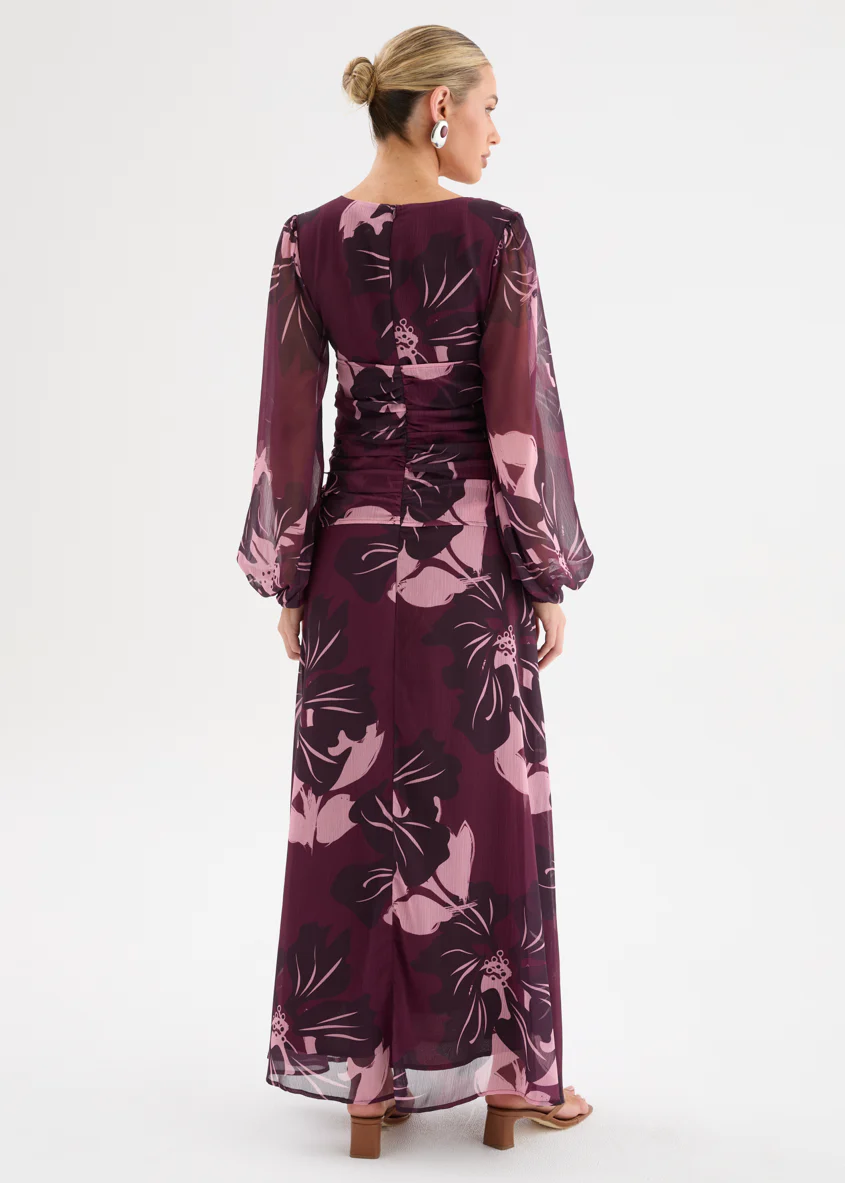 Wonderstruck Maxi Dress - Plum Petal - Image 7