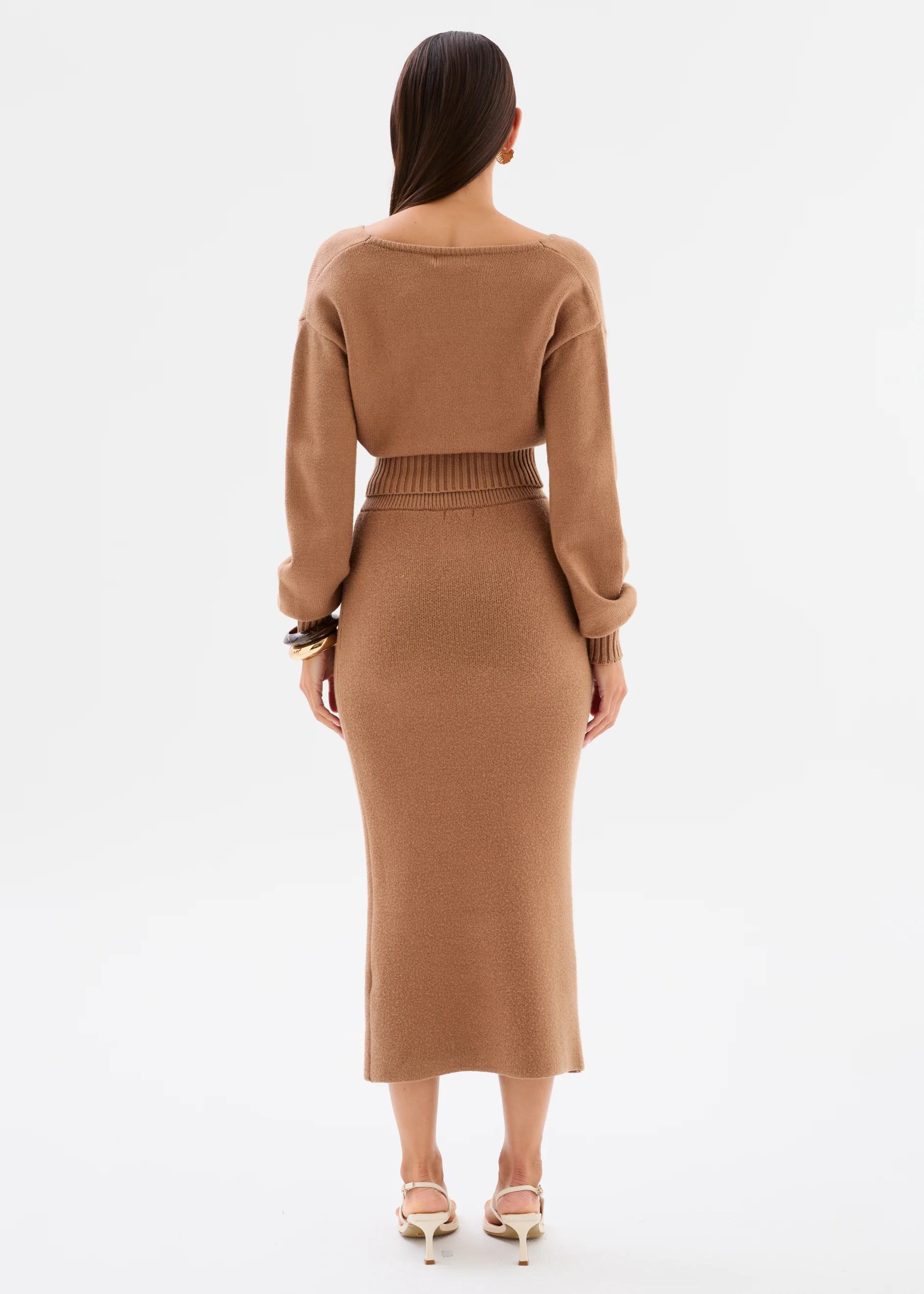 Yanna Knit Set - Camel - Image 7