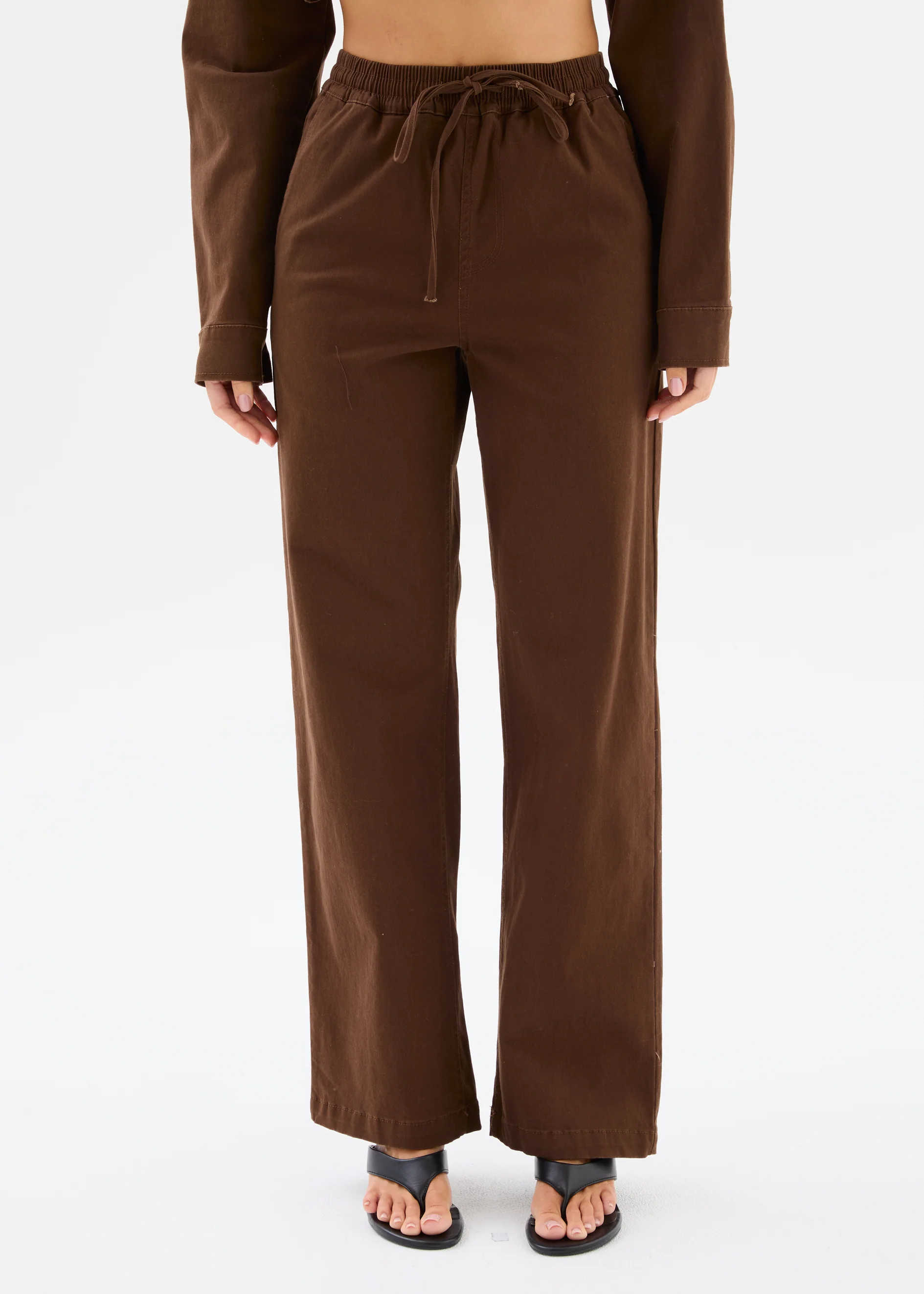 Yazmin Pants - Chocolate - Image 3
