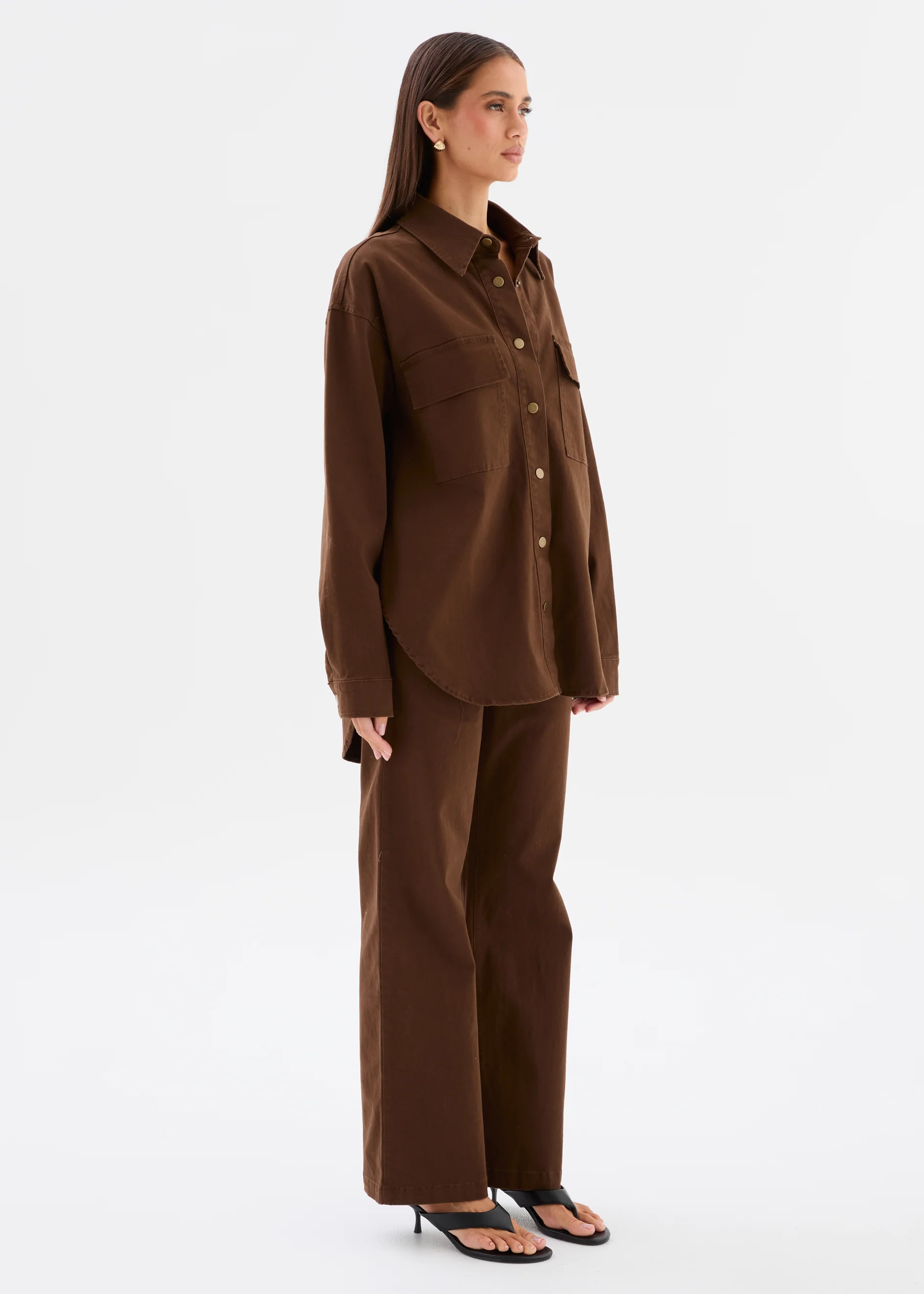Yazmin Pants - Chocolate - Image 4
