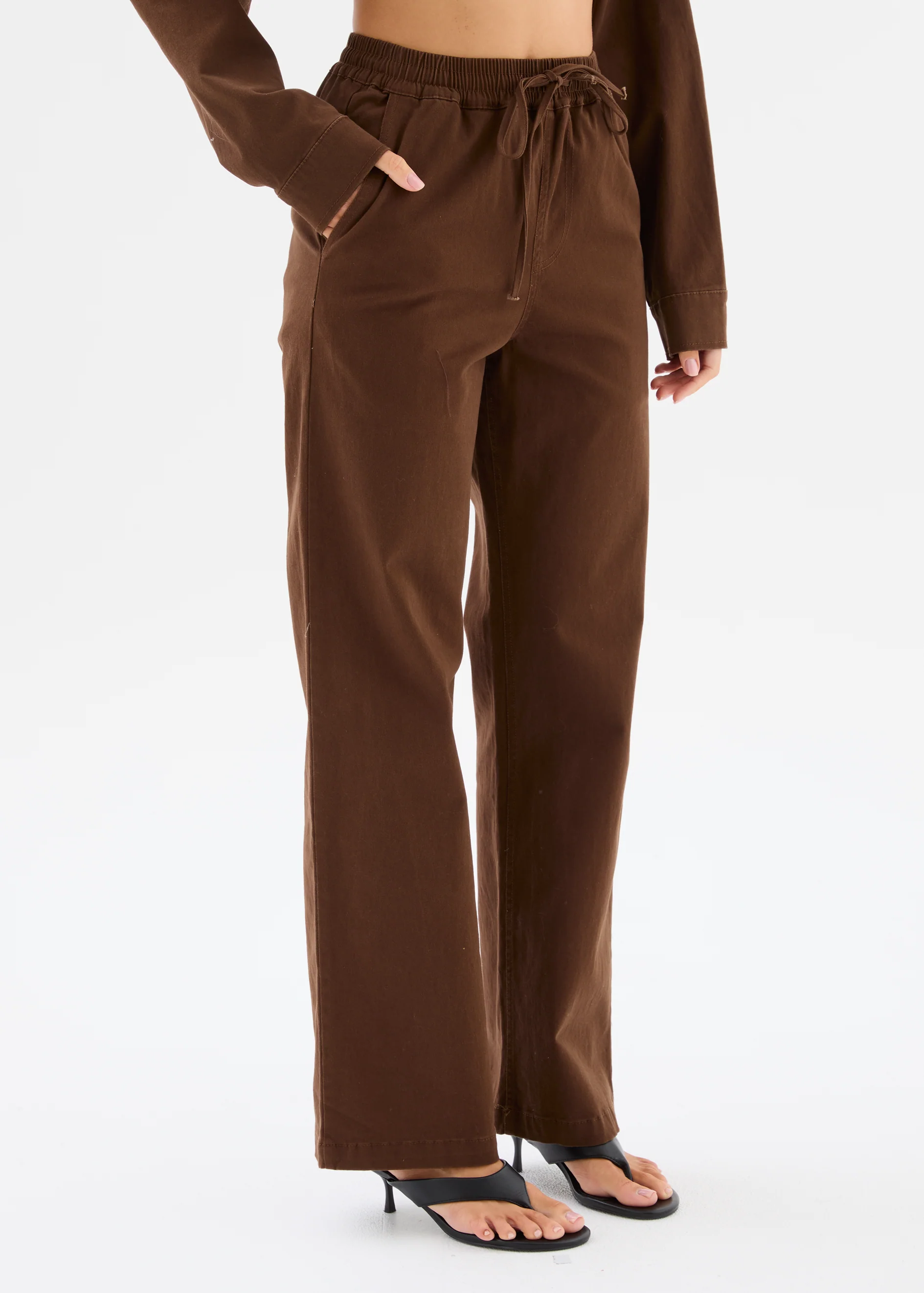 Yazmin Pants - Chocolate - Image 5