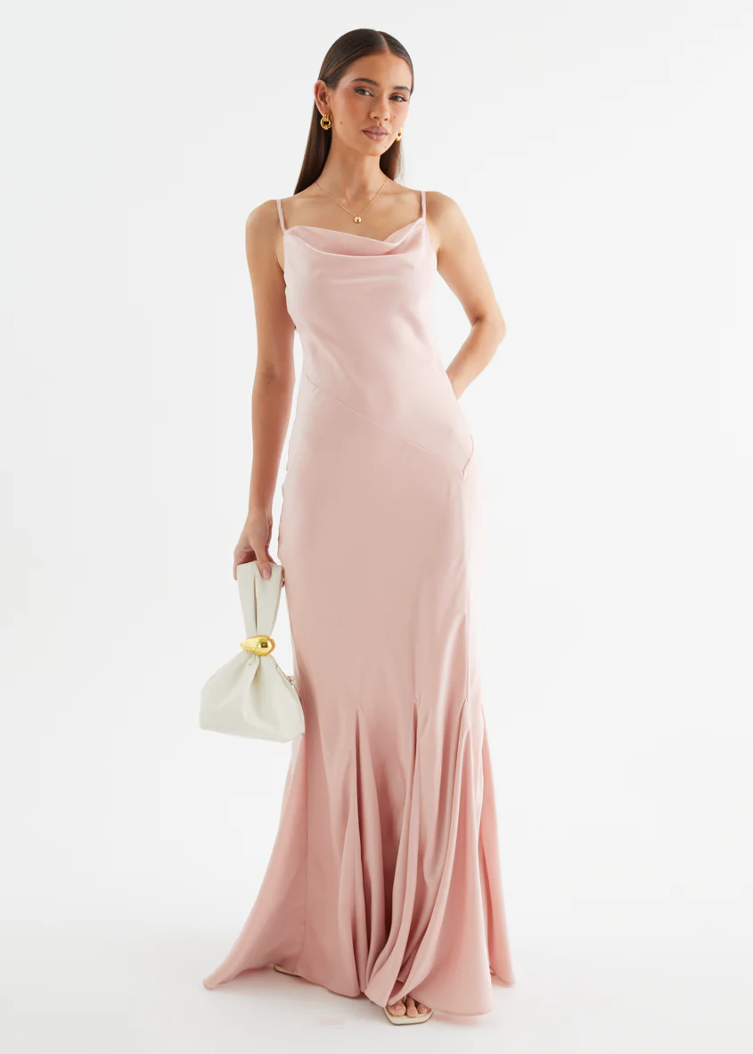 Zita Maxi Dress - Blush - Image 2